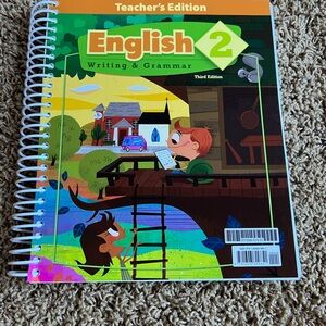 BJU Press English 2 Writing & Grammar Teacher's Edition